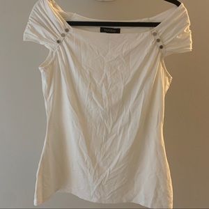 WHBM White Blouse
